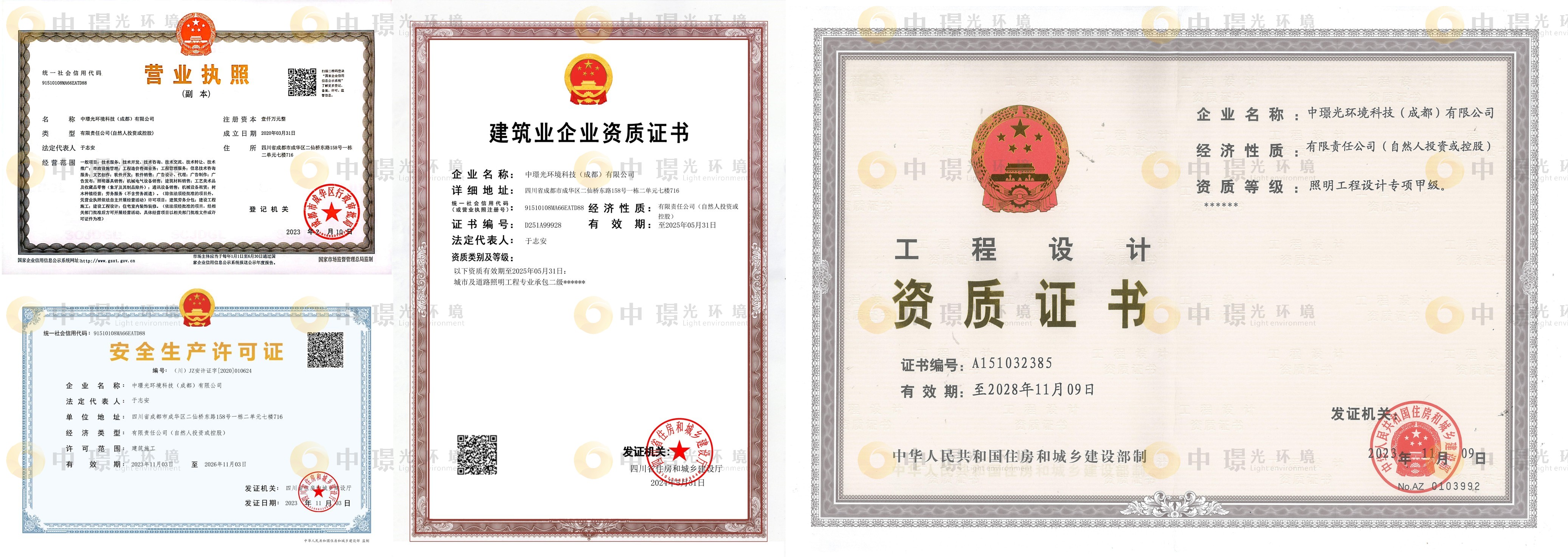 资质荣誉